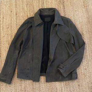 Alexander Wang Vintage Suede Jacket sz 10